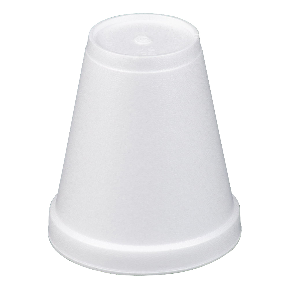 Dart Small White J-Style Foam Cup, 12 oz. | 1000/Case | Quipply