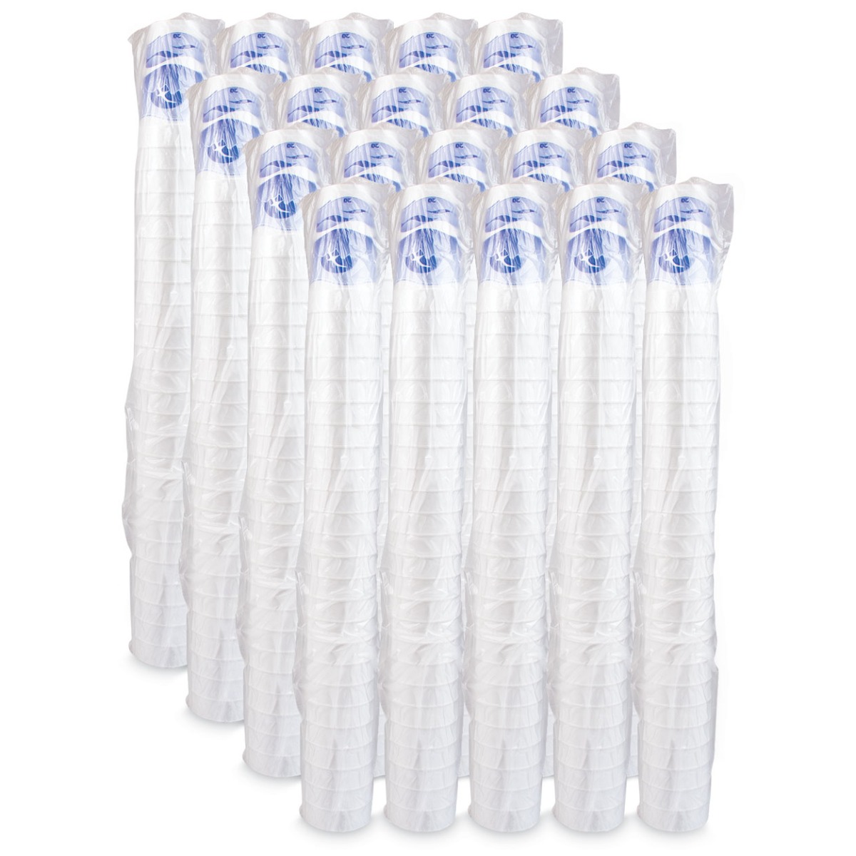 Dart 20LX16H 20 oz. Horizon Blueberry Foam Cup | 500/Case | Quipply