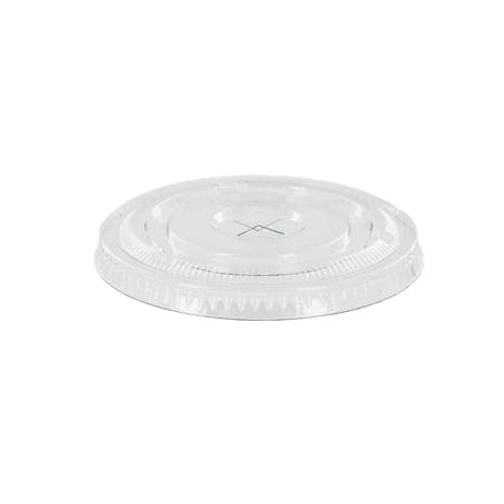 12 oz. Round Plastic Induction Lined Spice Container with Flat Lid