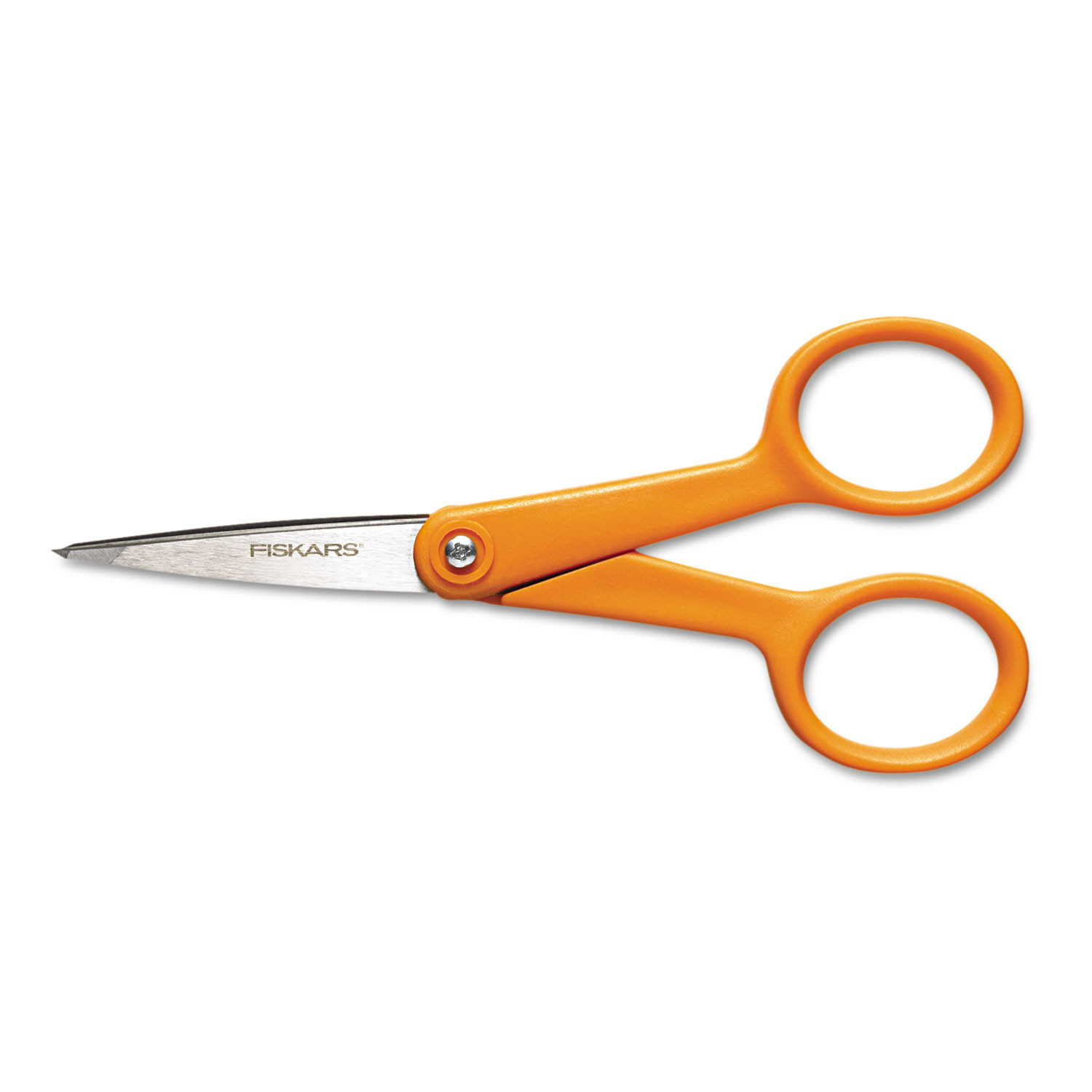Westcott Titanium Bonded Scissors, 8 Long, 3.5 Cut Length, Gray/Yellow Straight Handle, 3/Box