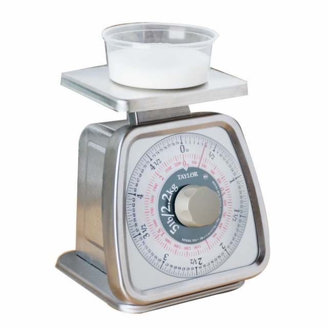 Taylor Stainless Steel Analog Portion Control Scale (5-Pound)