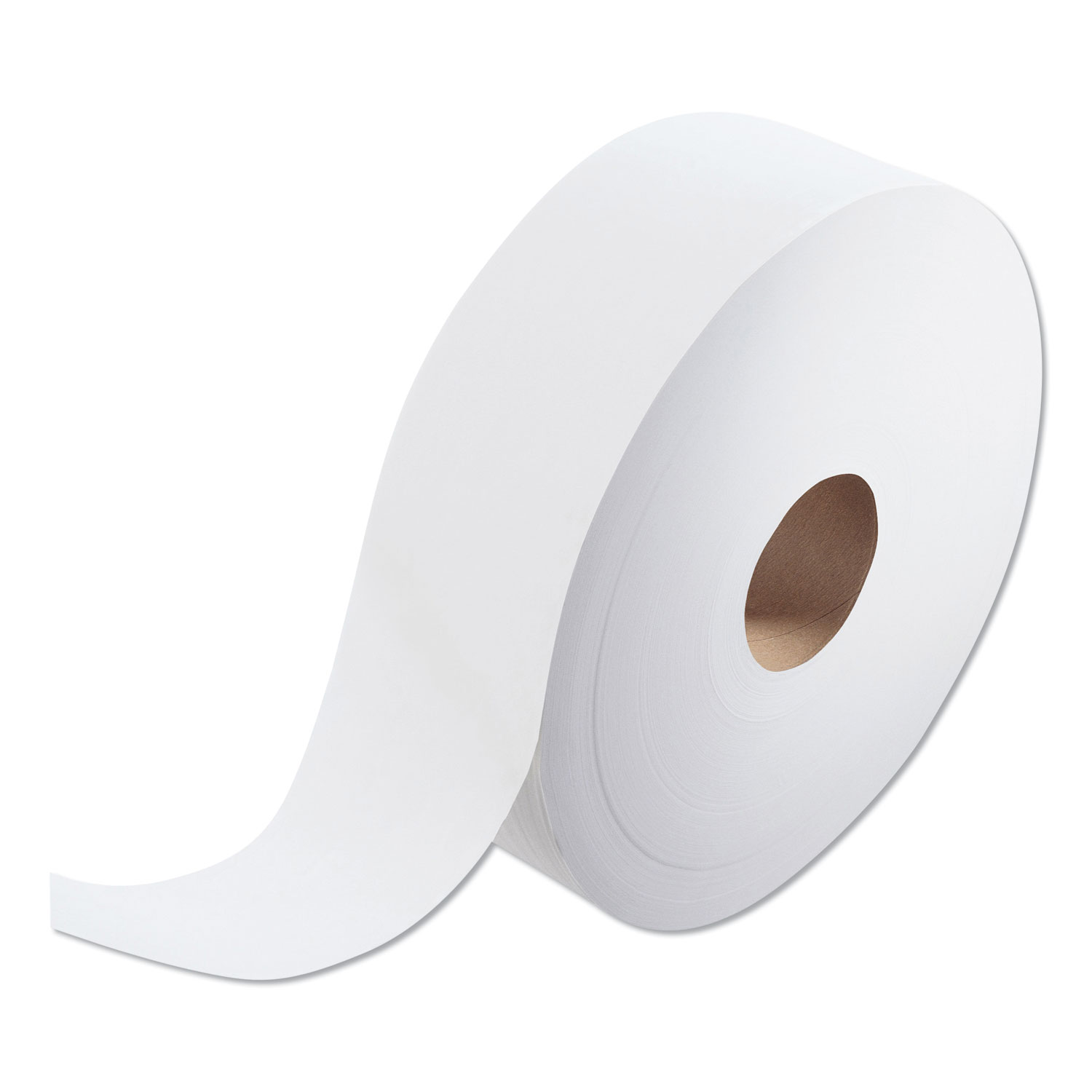 Commercial FSC Certified 2-Ply 9 Jumbo Toilet Paper, Septic Safe,  Compatible with Universal Dispensers, Unscented, 1000 Feet per Roll, 12