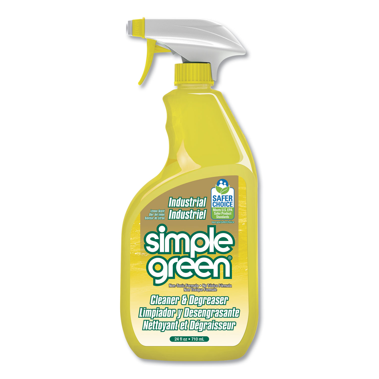 Simple Green, Smp14002ct, Industrial Cleaner/Degreaser, 12 / Carton, Lemon