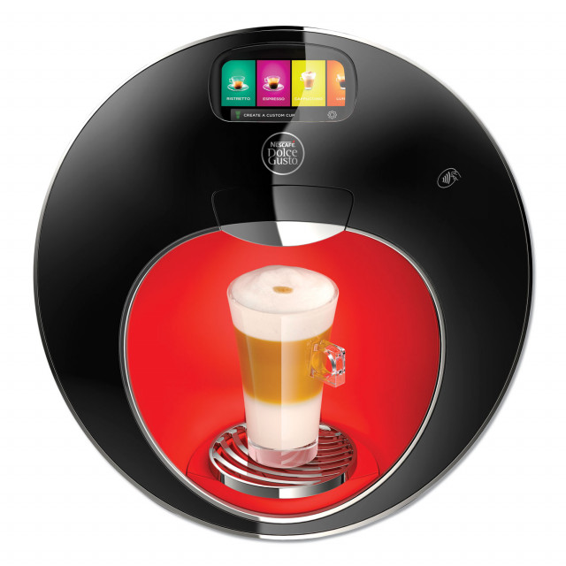 Respectievelijk Balling decaan NESCAFÉ® Dolce Gusto® Majesto Automatic Coffee Machine, Black/Red | Quipply
