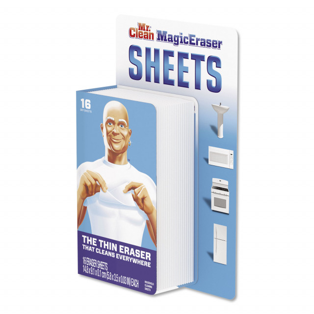 Magic Eraser Sheets, 3.5 x 5.8, 0.03