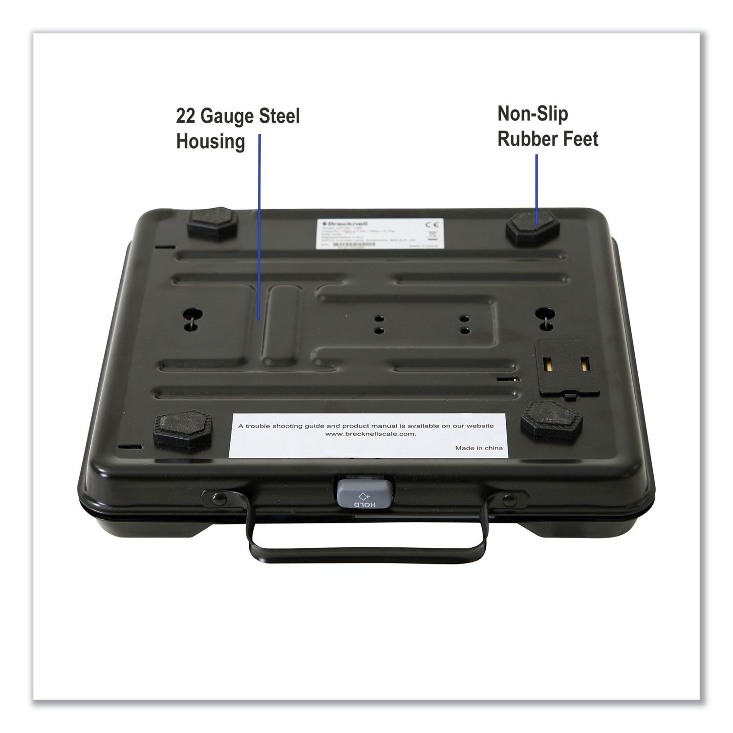 Salter Brecknell GP250 Electronic Bench Shipping Scale (250 LBS)