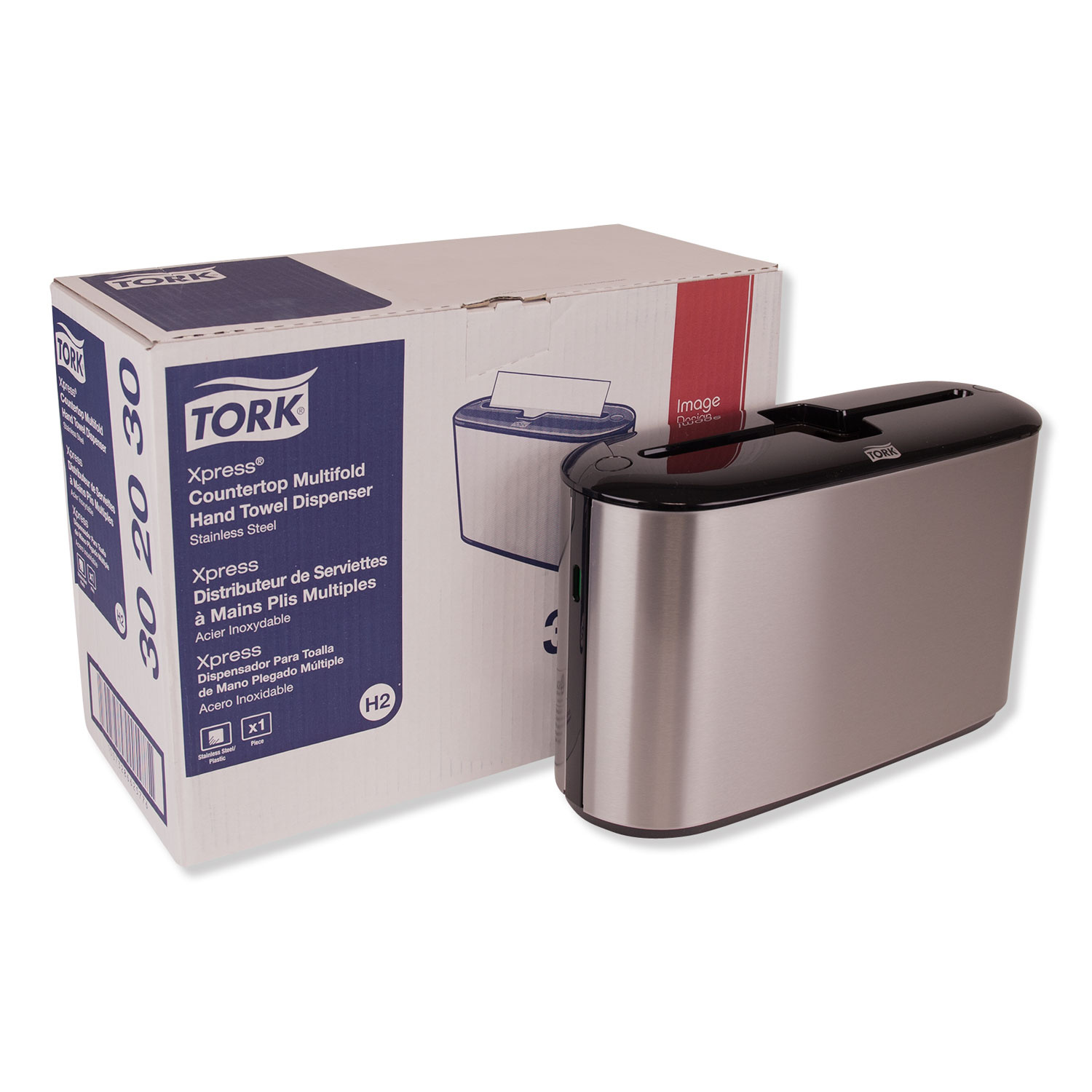Tork® Xpress Countertop Towel Dispenser, 12.68 x 4.56 x 7.92