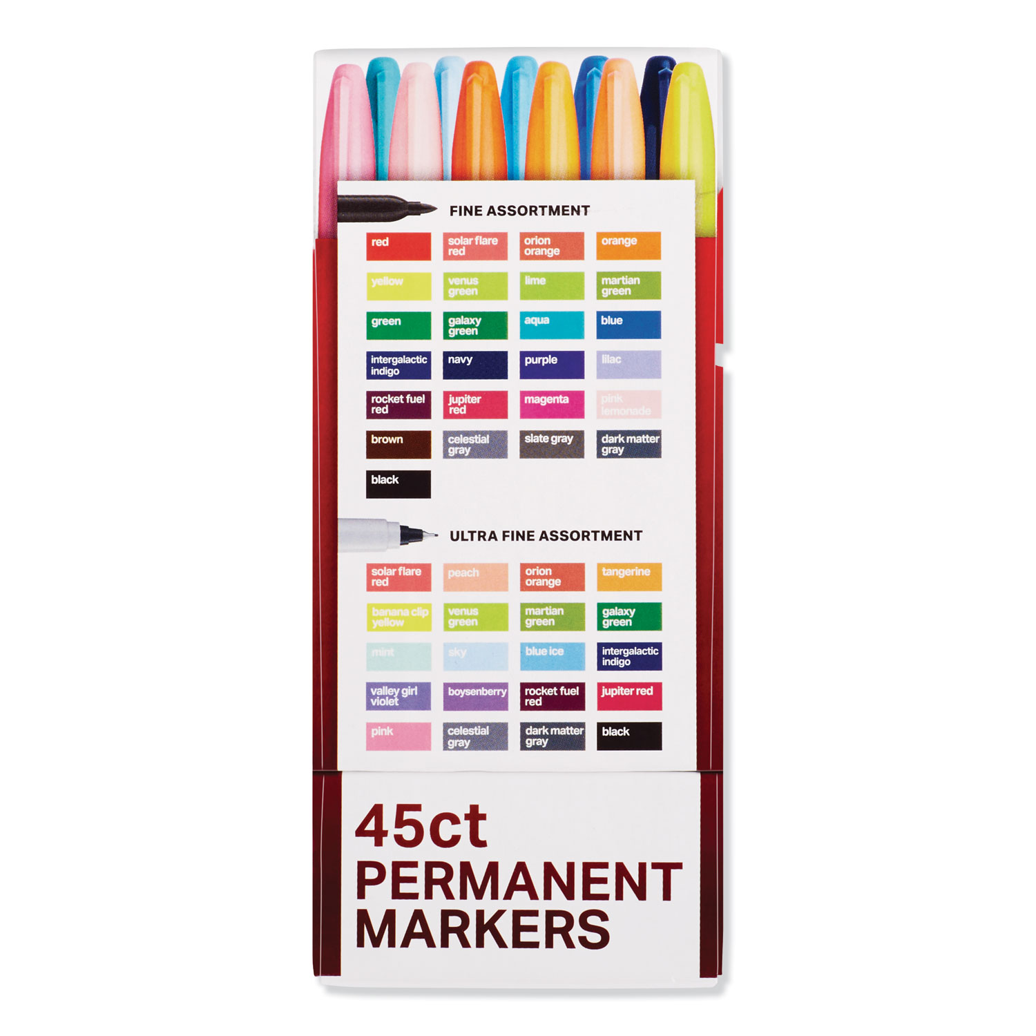 UMKC Bookstore - 4 pack Assorted Colors Sharpie Fine Point Pens