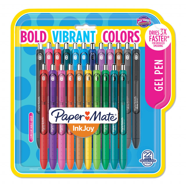 Paper Mate InkJoy Pens, Gel, Medium Point (0.7mm) - 4 pens