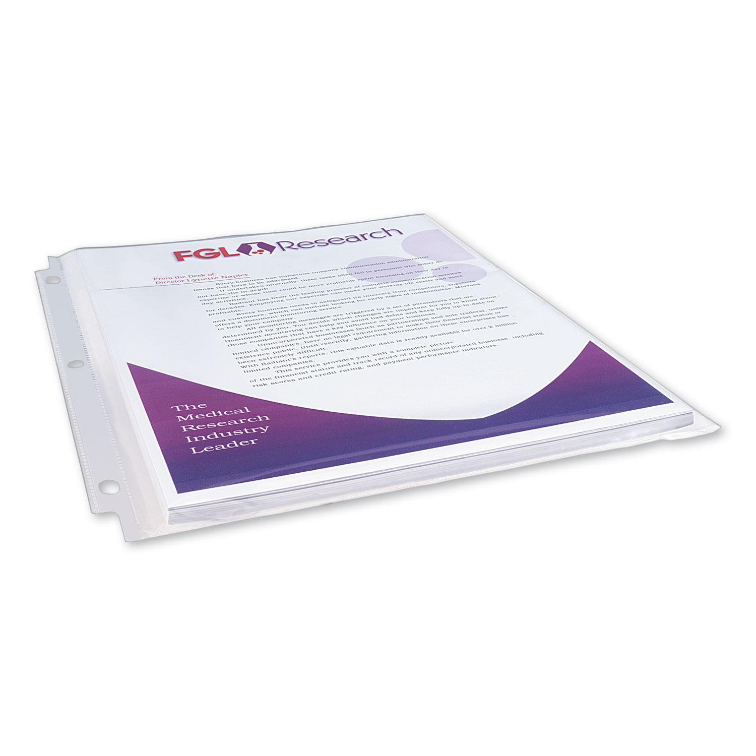 Avery Clear Mixed Format Photo Pages for 3 Ring Binder, Acid Free