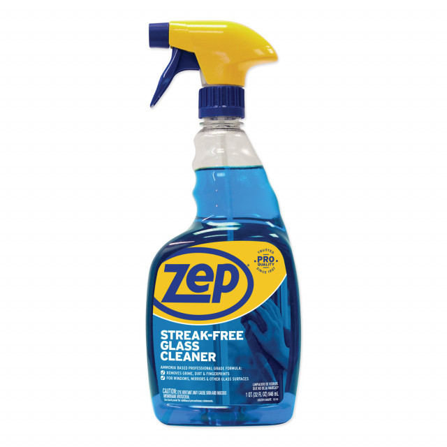 Streak-Free Glass Cleaner, Pleasant Scent, 32 oz Spray Bottle, 12/Carton Streak-Free Glass Cleaner, Pleasant Scent, 32 oz Spray Bottle, 12/Carton