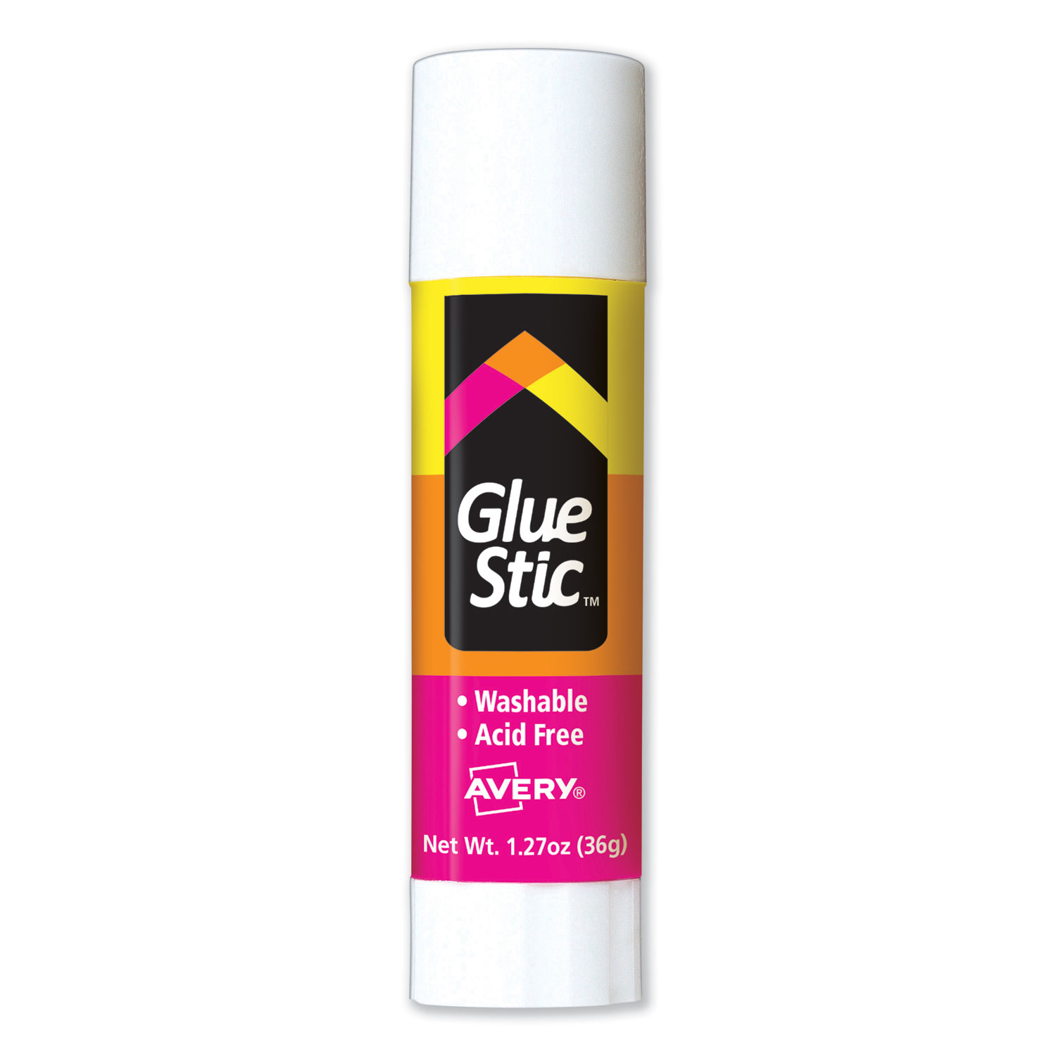 Avery Glue Stick Permanent White 1.27oz 1pc