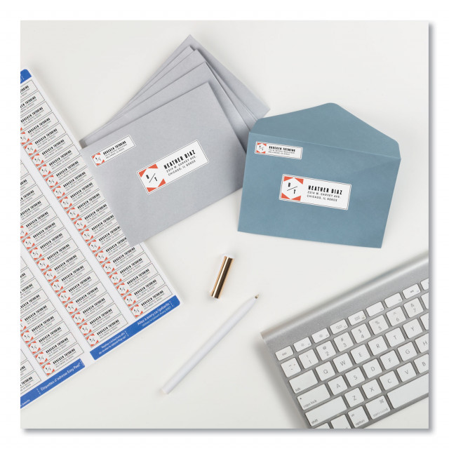 Avery® Easy Peel White Address Labels w/ Sure Feed Technology ...