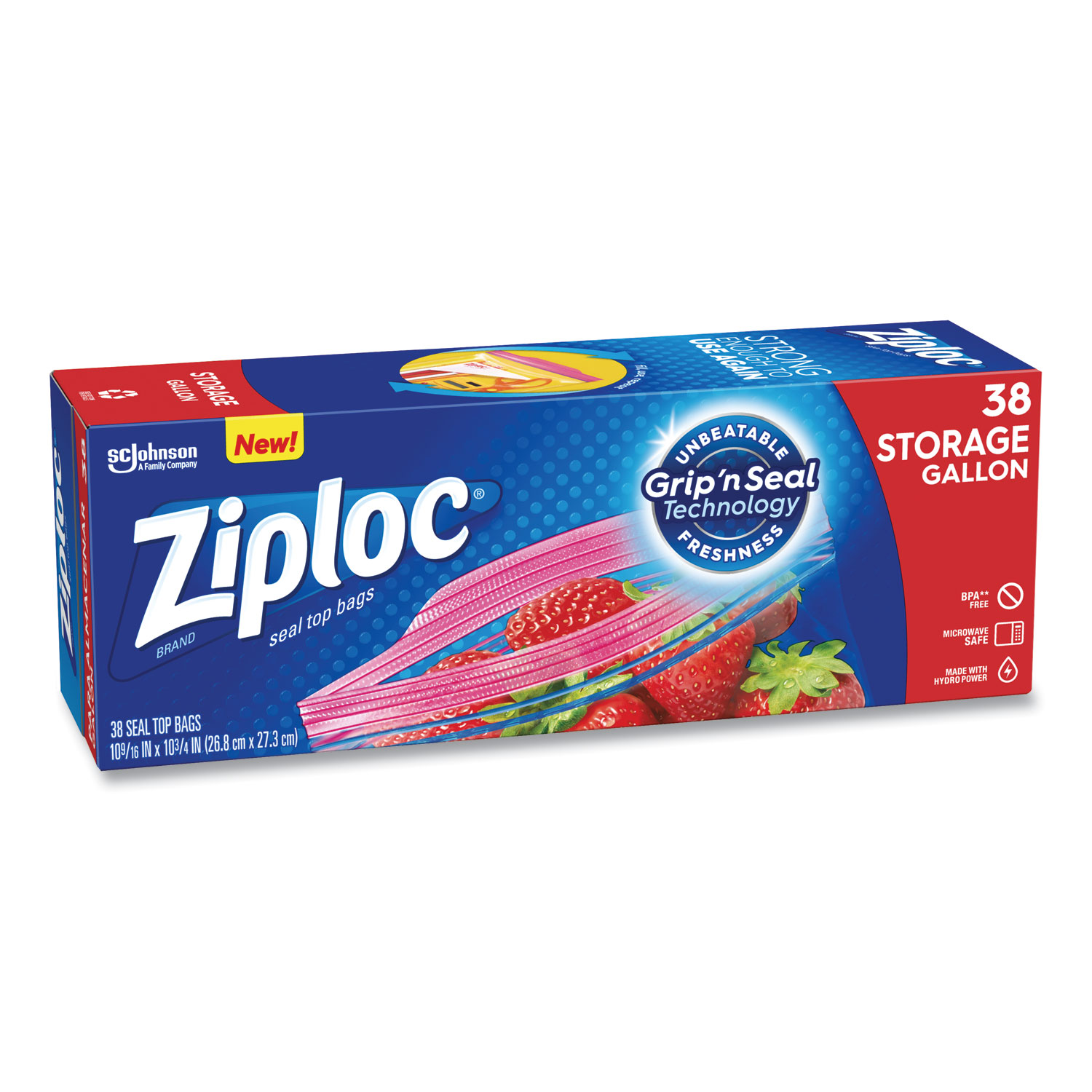 Ziploc Double Zipper Bag, Variety Pack, 347-count9 – My Kosher Cart