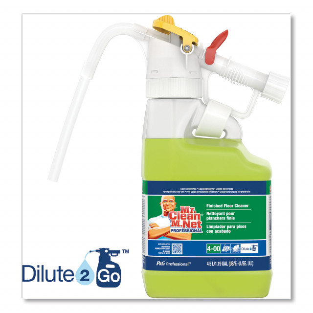 Dilute 2 Go, P and G Pro Line Finished Floor Cleaner, Fresh Scent, 4.5 L Jug, 1/Carton