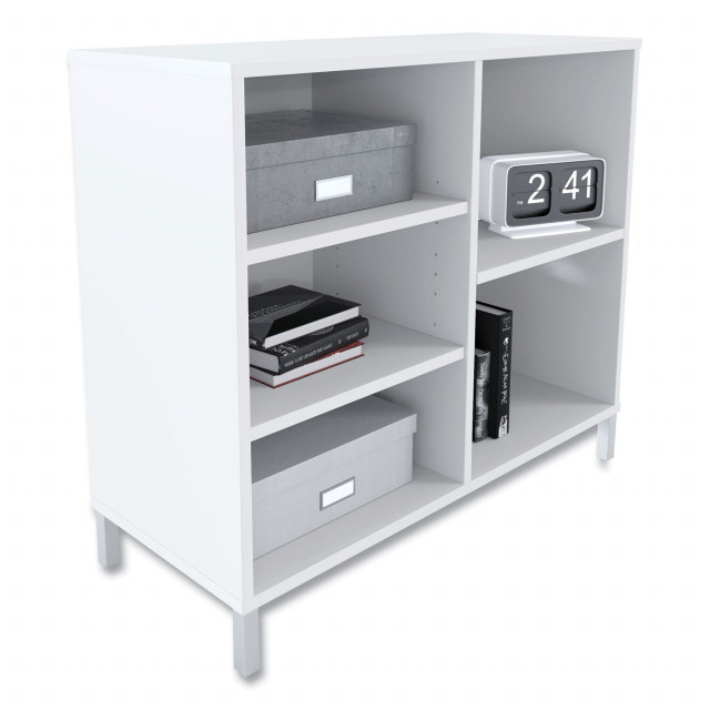 White sales laminate bookcase
