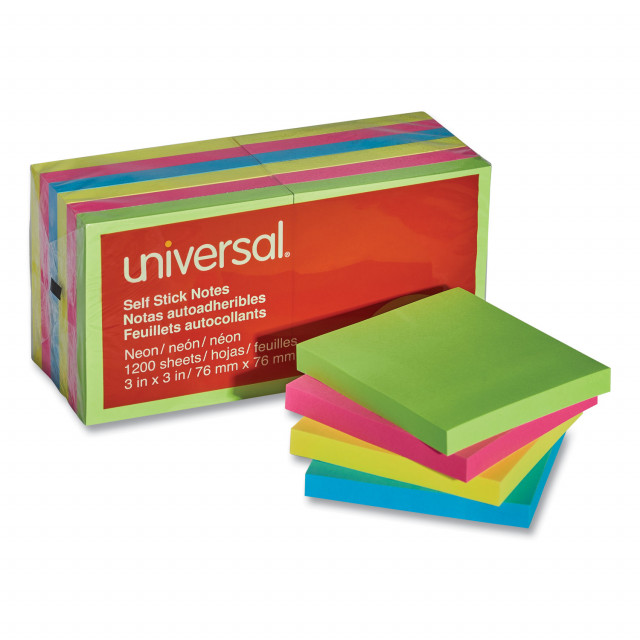 Post-it® Super Sticky Notes 7350-HRT, 3 in x 3 in (73,6 mm x 71,1