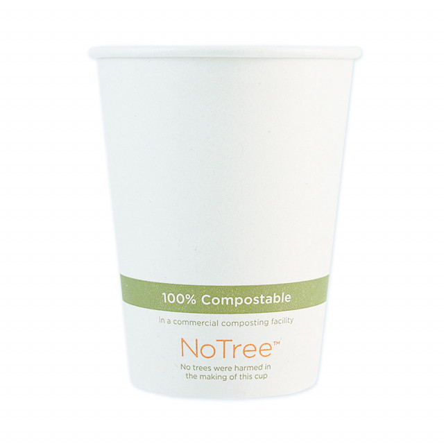 NoTree Paper Hot Cups, 12 oz, Natural, 1,000/Carton NoTree Paper Hot Cups, 12 oz, Natural, 1,000/Carton