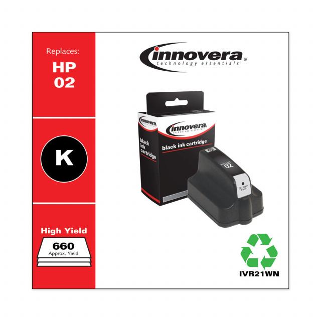 Innovera IVR5942MICR Remanufactured 10000 Page Yield MICR Toner Cartridge  for HP Q5942AM - Black 