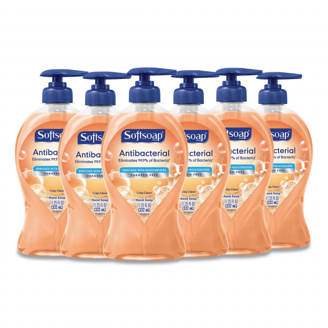 SOFT SOAP ANTIBACTERIAL LIQUID HAND SOAP GALLON REFILL, CRISP CLEAN 4/CS