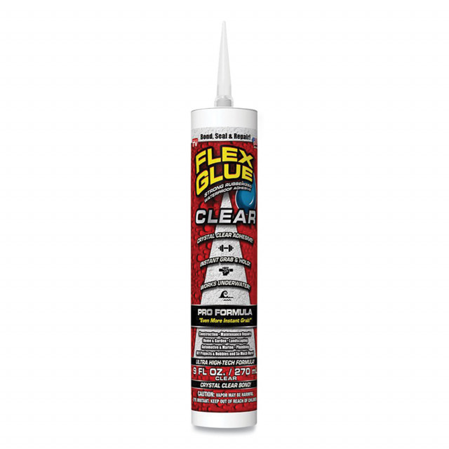 Flex Glue, Pro Formula, 9 oz, Dries Clear Flex Glue, Pro Formula, 9 oz, Dries Clear