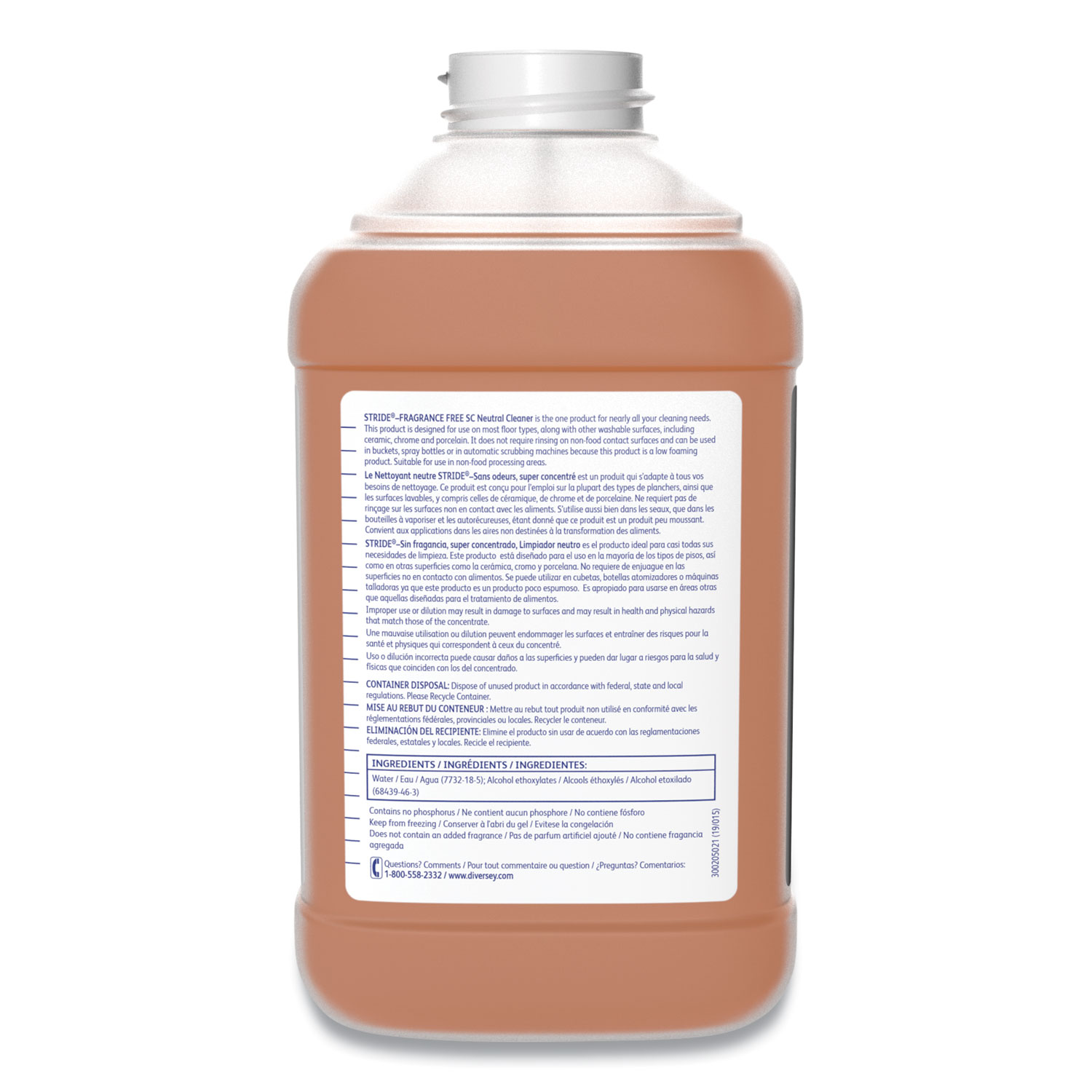 ATRUE OriginPureBalancingCleansingOil×2 Diversey™ Stride Neutral Cleaner, Fragrance Free, 2.5 L Bottle