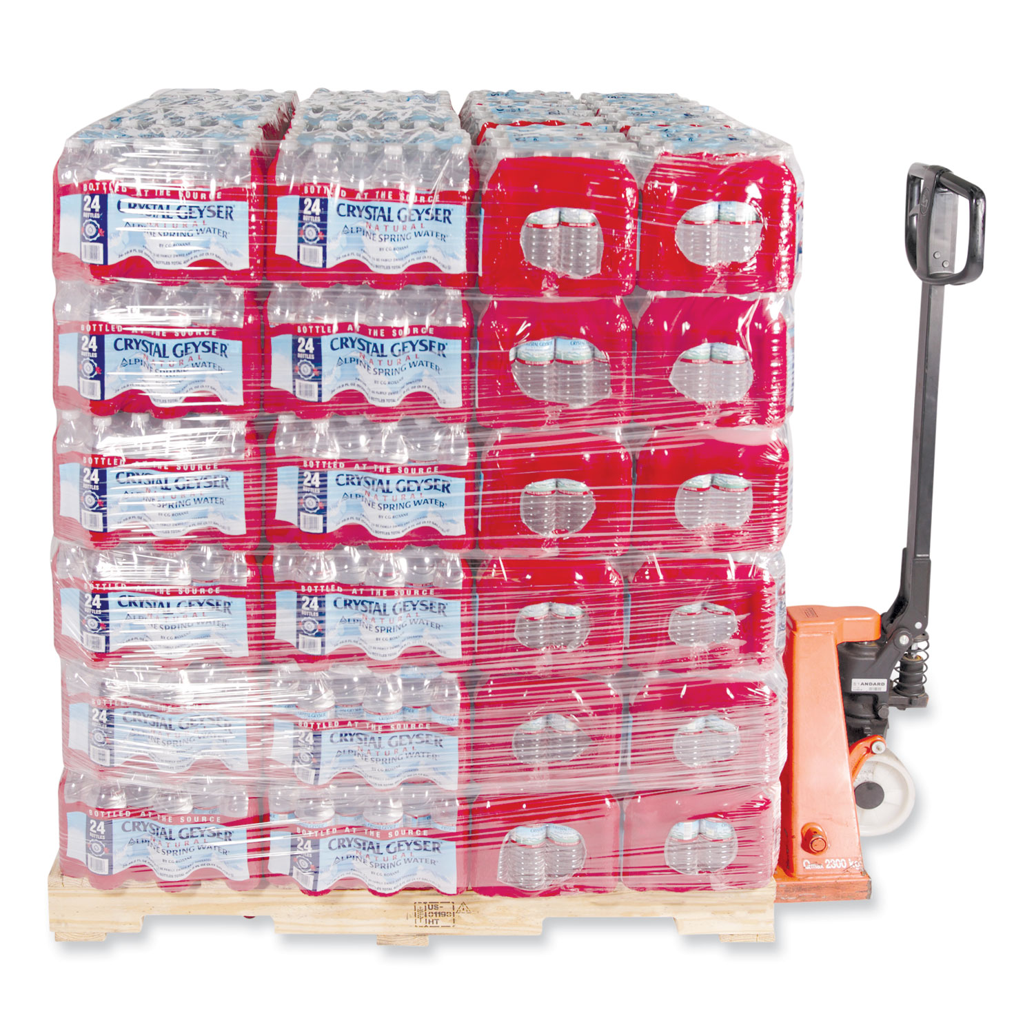 Crystal Geyser Bottled Water Bulk Case 288