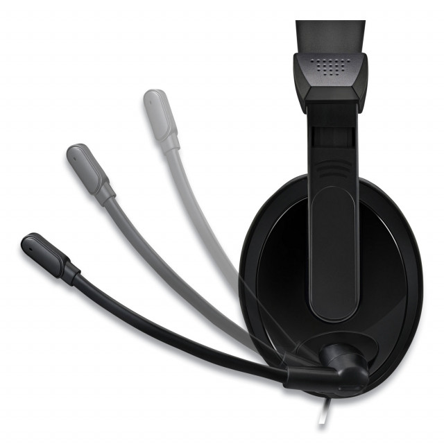 Adesso Xtream H5U Stereo Multimedia Headset with Mic Binaural