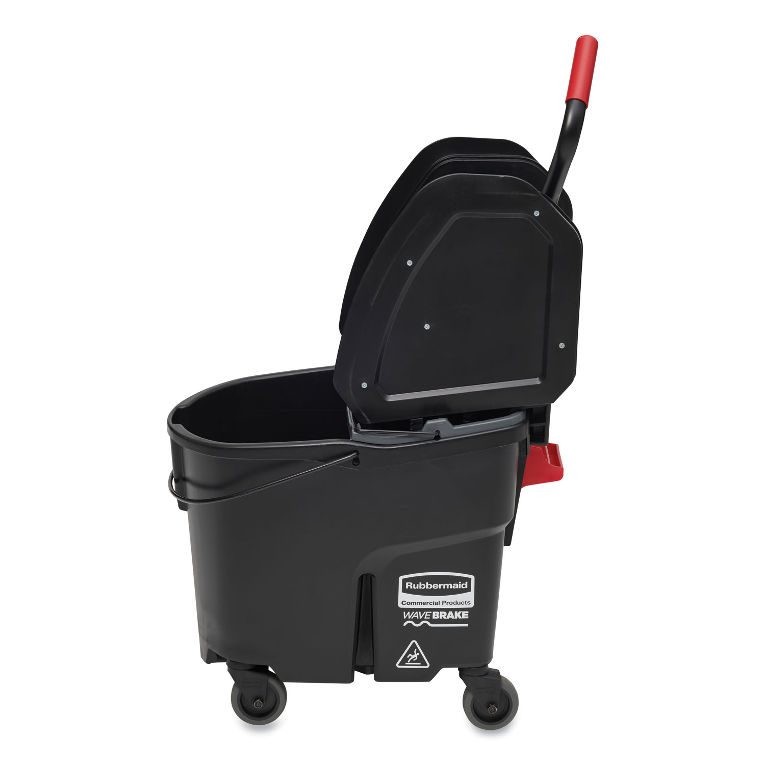 Rubbermaid® Commercial WaveBrake 2.0 Bucket/Wringer Combos, Down