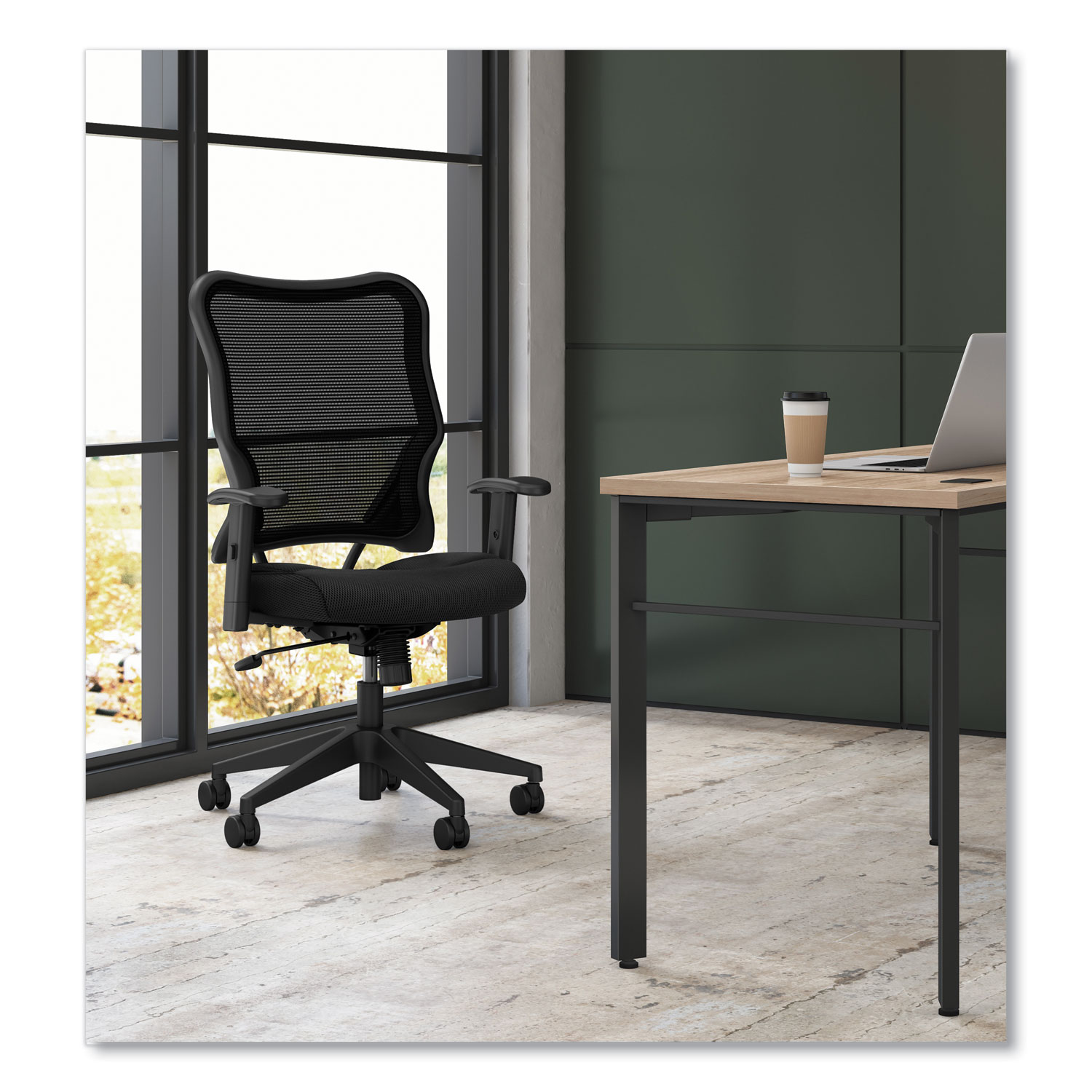 HON® VL702 Mesh High-Back Task Chair, Supports Up to 250 lb,