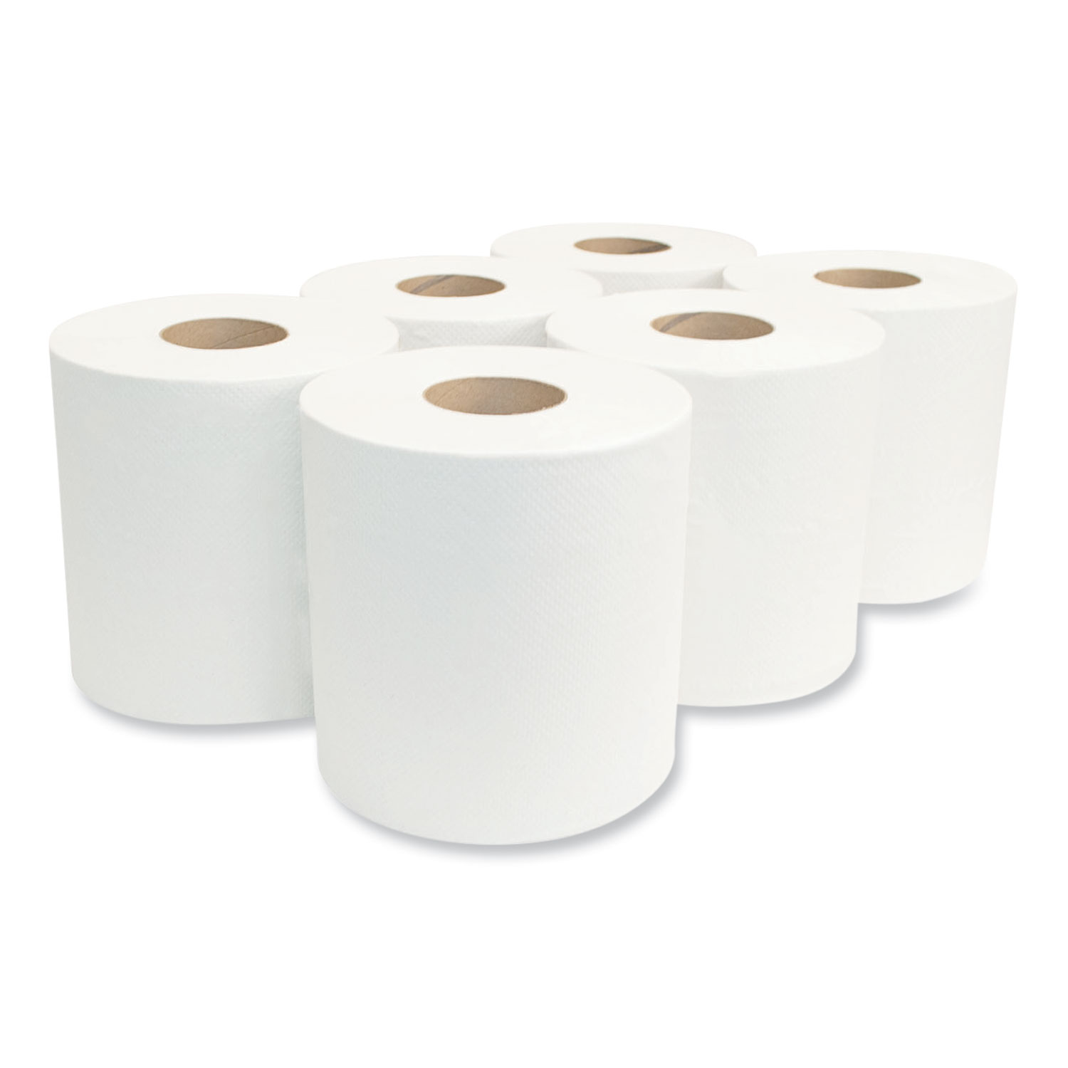 Coastwide Jumbo Paper Towel Roll, 2-Ply, White, 250 Sheets/Roll, 12  Rolls/Carton (Cw21806)