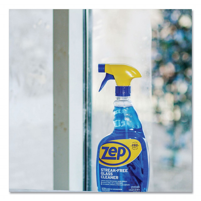 Zep Glass Cleaner, Streak-Free - 1 qt