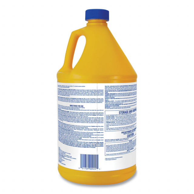 Antibacterial Disinfectant, Lemon Scent, 1 gal, 4/Carton Antibacterial Disinfectant, Lemon Scent, 1 gal, 4/Carton