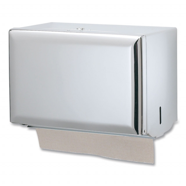 San Jamar Black/Silver Automatic Paper Towel Dispenser in the