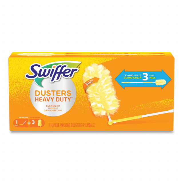Heavy Duty Dusters with Extendable Handle, 14 Heavy Duty Dusters with Extendable Handle, 14