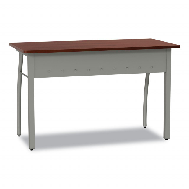 Linea Italia® Trento Line Rectangular Desk, 47.25 x 23.63 x 29.5, Cherry
