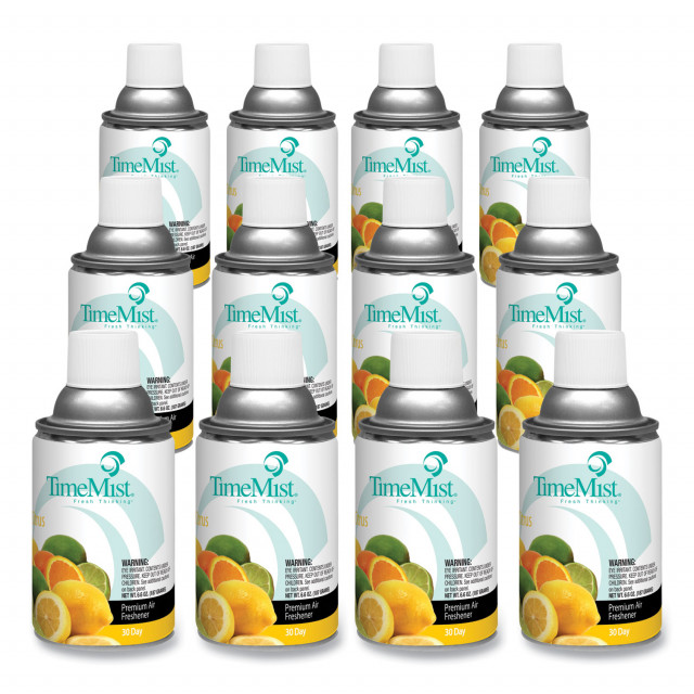 Premium Metered Air Freshener Refill, Citrus, 6.6 oz Aerosol Spray Premium Metered Air Freshener Refill, Citrus, 6.6 oz Aerosol Spray
