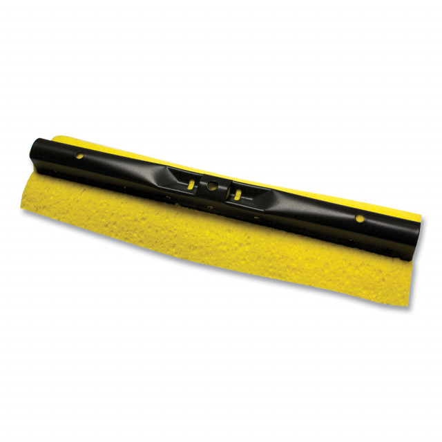 Impact Products Window Cleaner/Sponge Squeegee 20 inch Polypropylene Handle - Black, Yellow