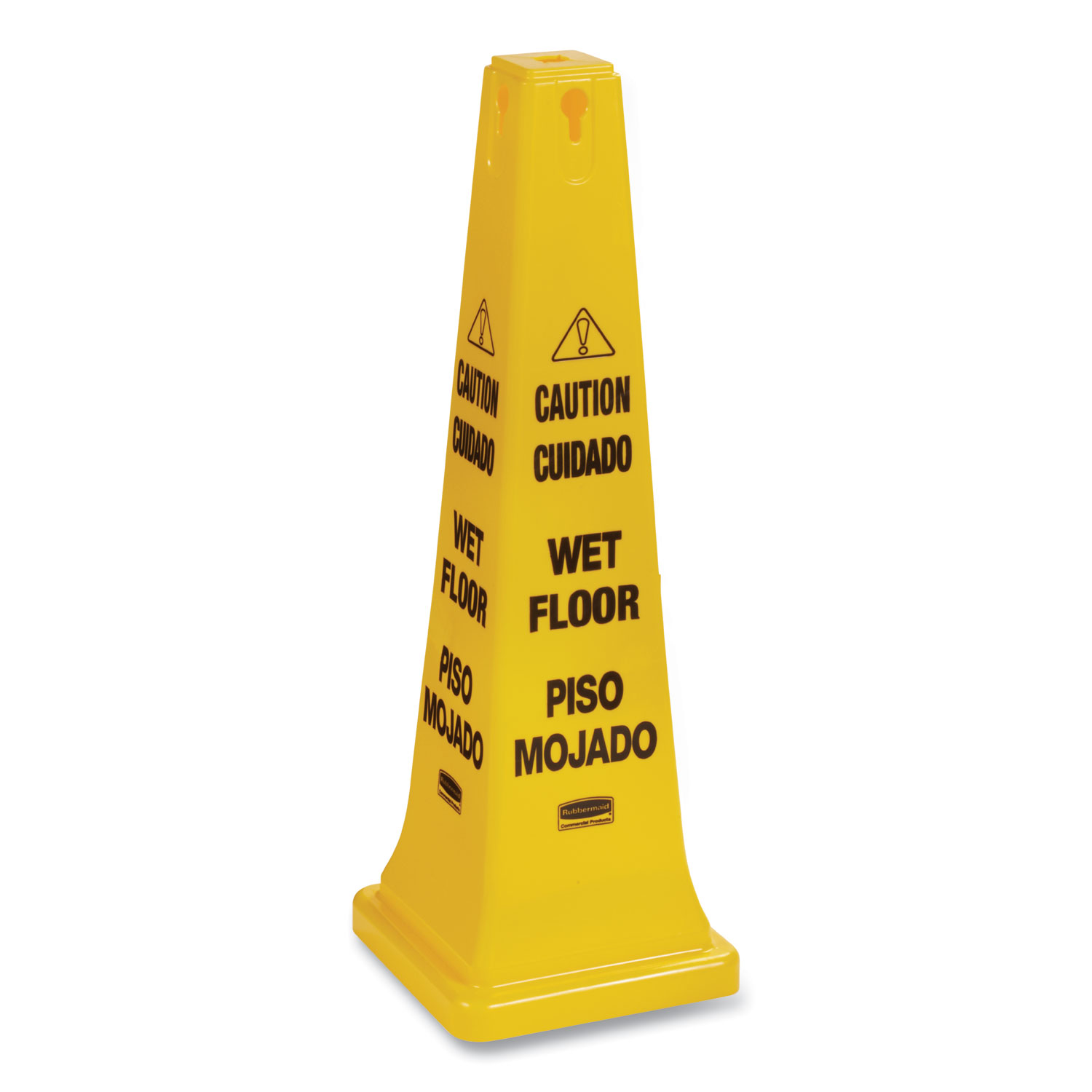 Rubbermaid Commercial 36 Safety Cone - 5 / Carton - Caution Wet