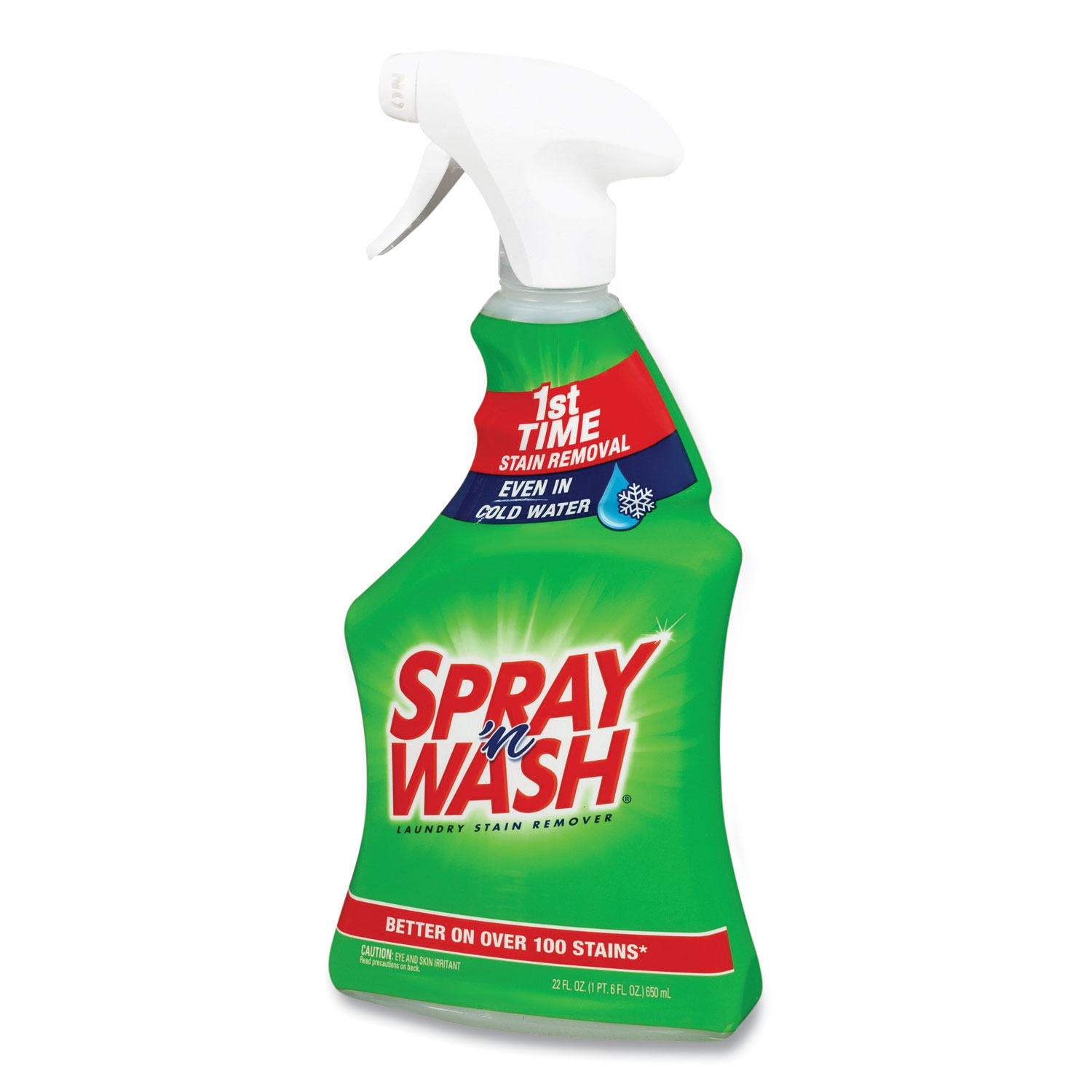 Spray 'n Wash Max Laundry Stain Remover, 22oz Bottle, Size: 22 fl oz, White