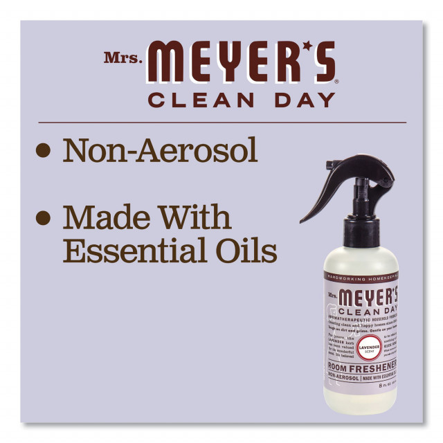 Clean Day Room Freshener, Lavender, 8 oz, Non-Aerosol Spray, 6/Carton Clean Day Room Freshener, Lavender, 8 oz, Non-Aerosol Spray, 6/Carton