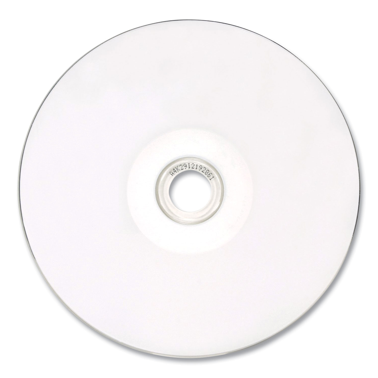 Verbatim DataLife Plus 700MB 52X CD-R White Thermal Hub Printable 100 Packs  Plastic Wrap Discs in Plastic Wrap Model 97018 