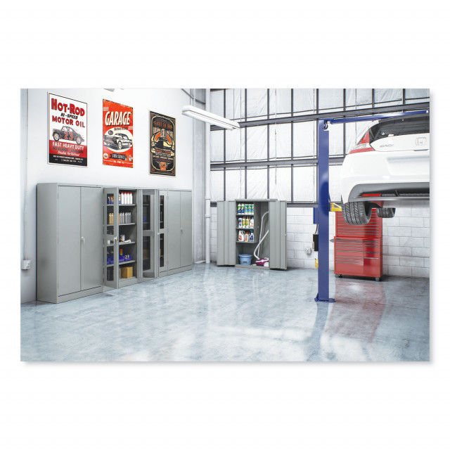 Tennsco garage storage cabinets deals