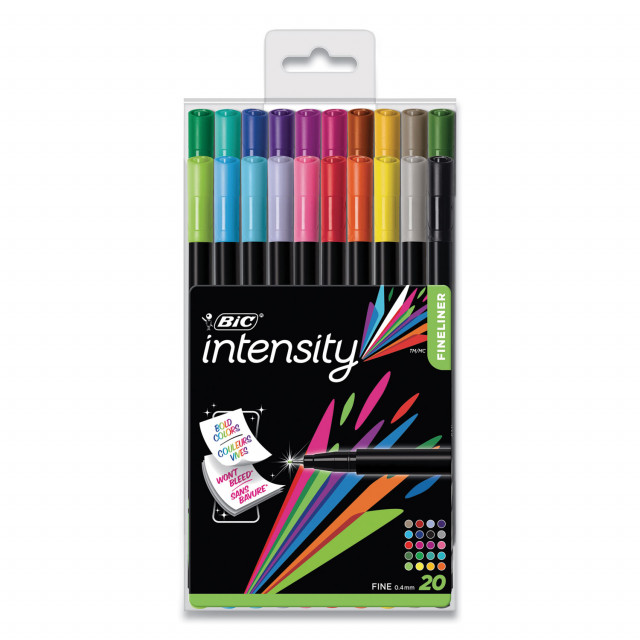 BIC Intensity Permanent Marker, Fine Point, Pastel Colors, Single