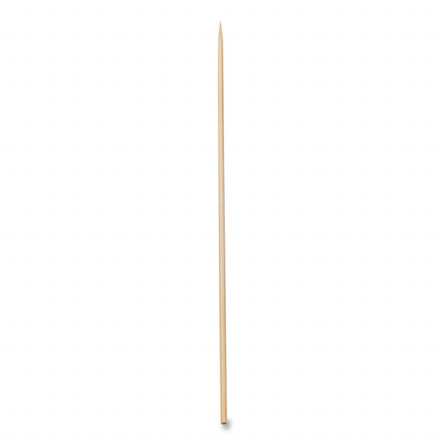 Natural Bamboo Pointed Square Skewer - 10 1/2 - 1000 count box