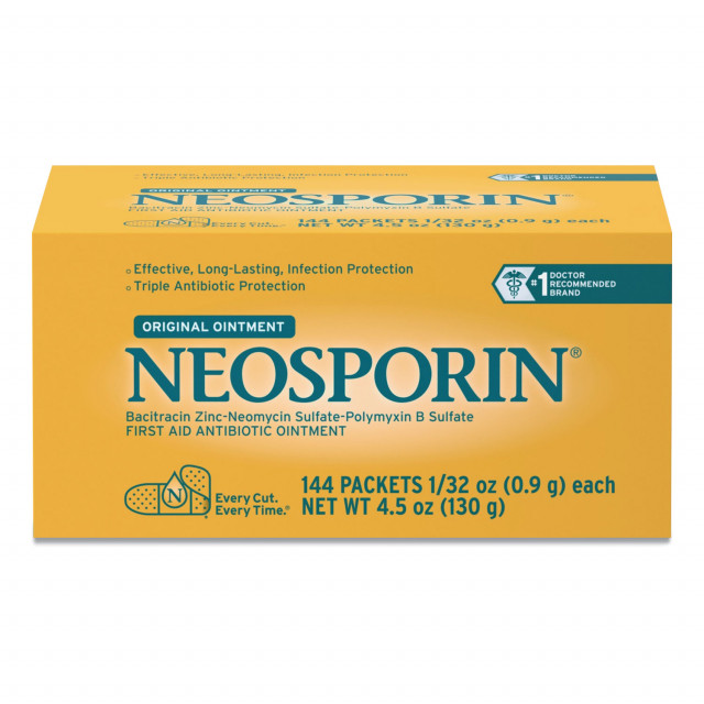 Antibiotic Ointment, 0.03 oz Packet, 144/Box Antibiotic Ointment, 0.03 oz Packet, 144/Box