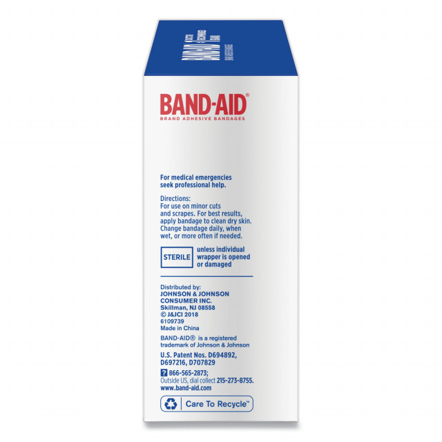 Adhesive Strips Extra Wide 40, BAND-AID® Brand Adhesive Bandages