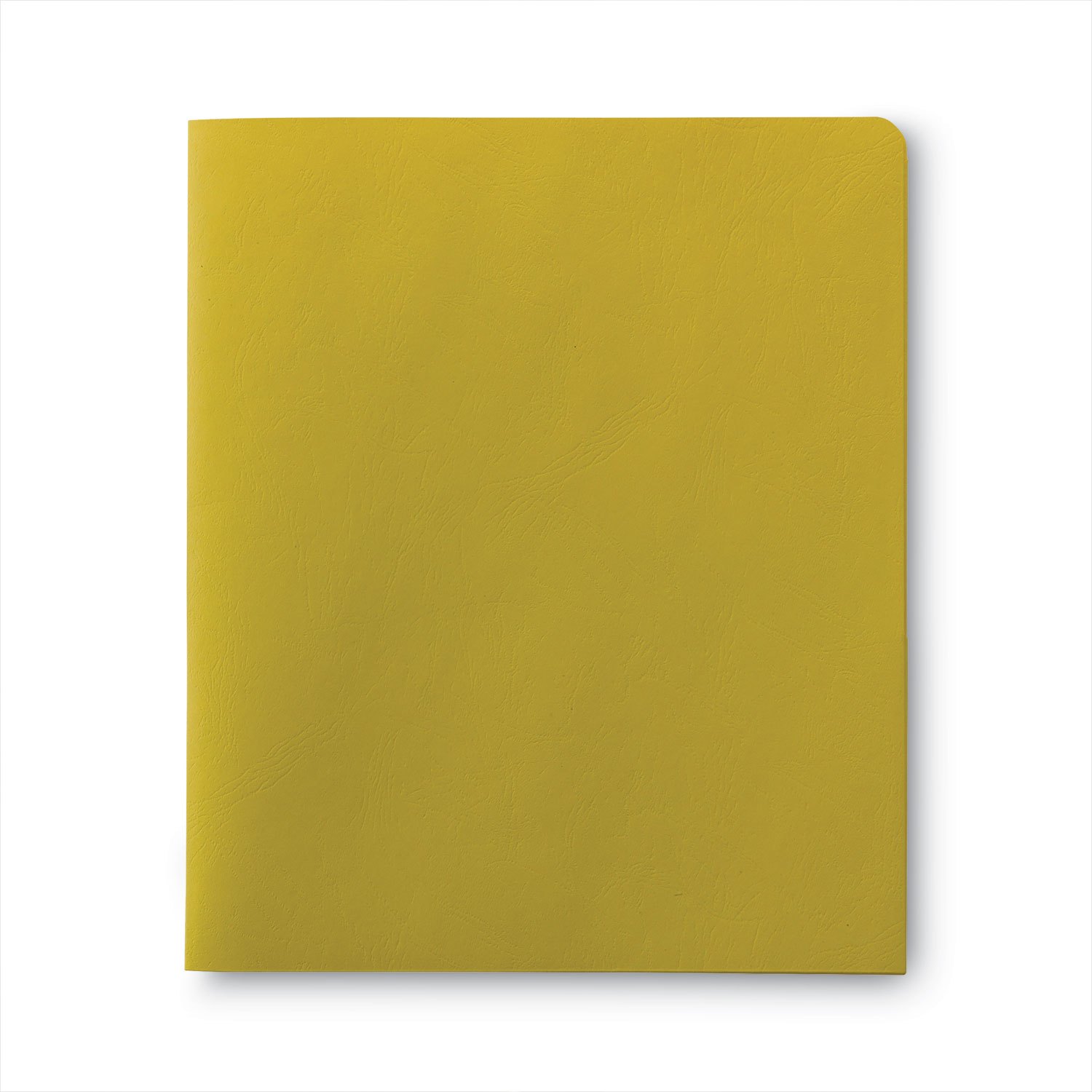Smead® Two-Pocket Folder, Textured Paper, 100-Sheet Capacity, 11 x 8.5,  Yellow, 25/Box Quipply
