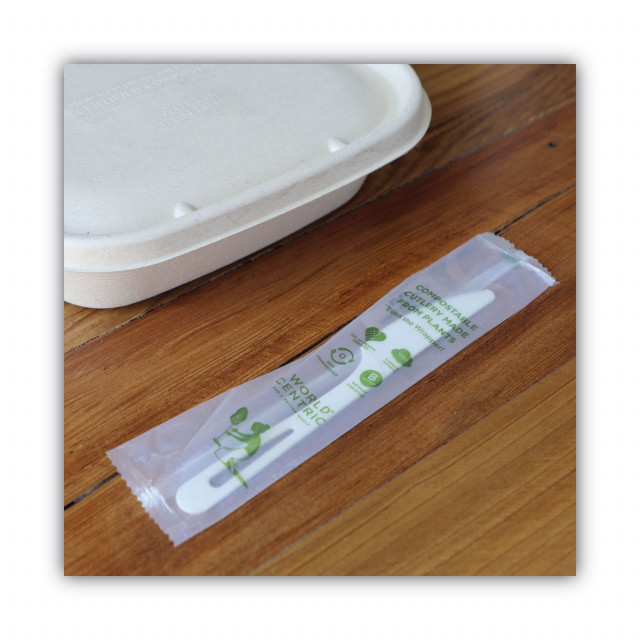 TPLA Compostable Cutlery, Knife, 6.7 TPLA Compostable Cutlery, Knife, 6.7