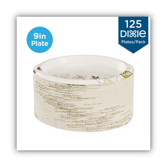 Dixie Ultra Paper Plates 10 18 Pathways Pack Of 125 Plates